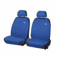 Накидки универсальные PERFECT синий на передние сиденья